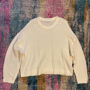 Cream Knit Sweater